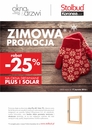 Zimowa promocja na okna drewniane firmy Stolbud Włoszczowa